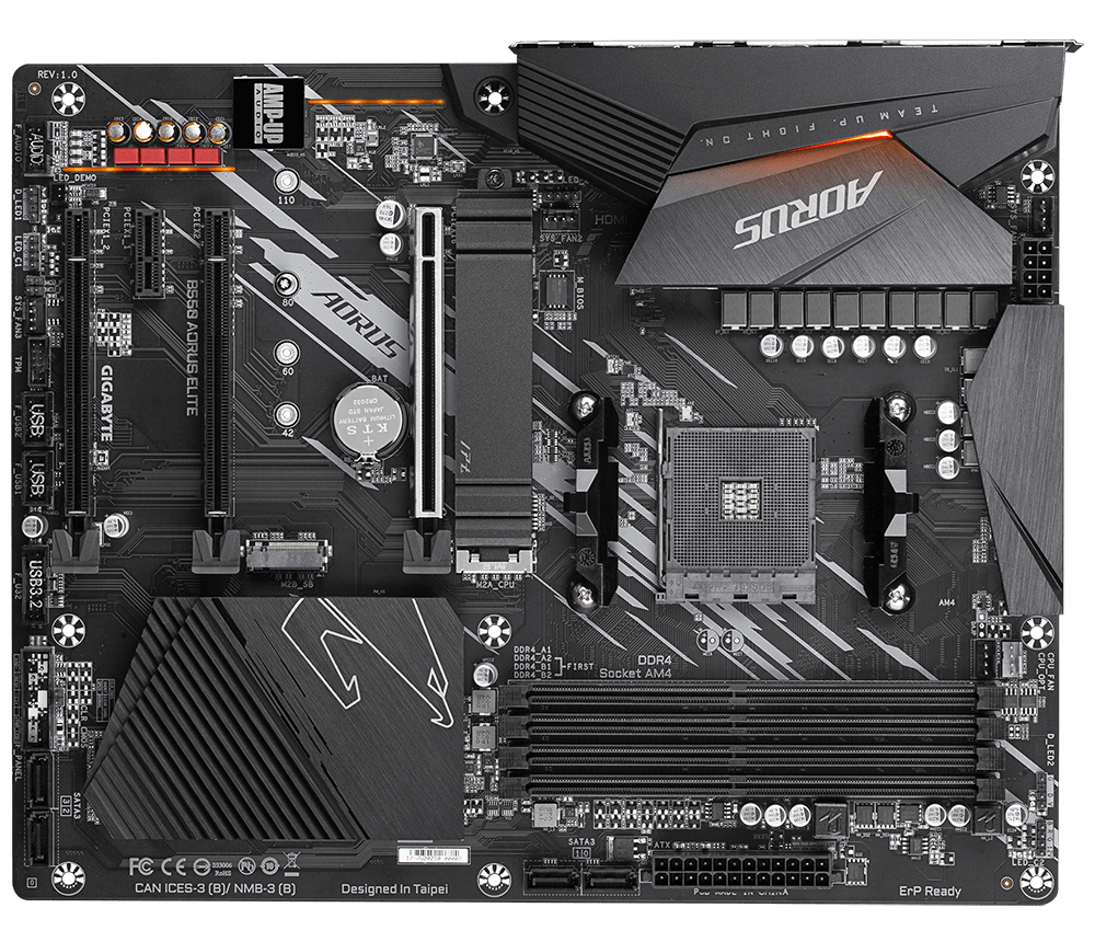 Gigabyte B550 AORUS Elite V2 AMD Ryzen 5000/B550/ATX/PCIe4.0/DDR4/USB3.2 Gen 1/Realtek ALC1200/M.2/2.5 GbE LAN/HDMI/DP/Gaming scheda madre 