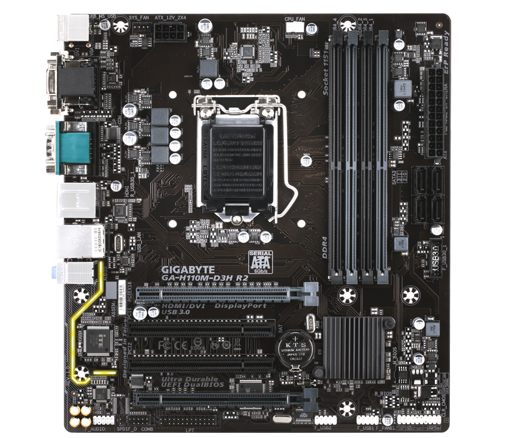 GA-H110M-D3H R2｜AORUS - GIGABYTE USA