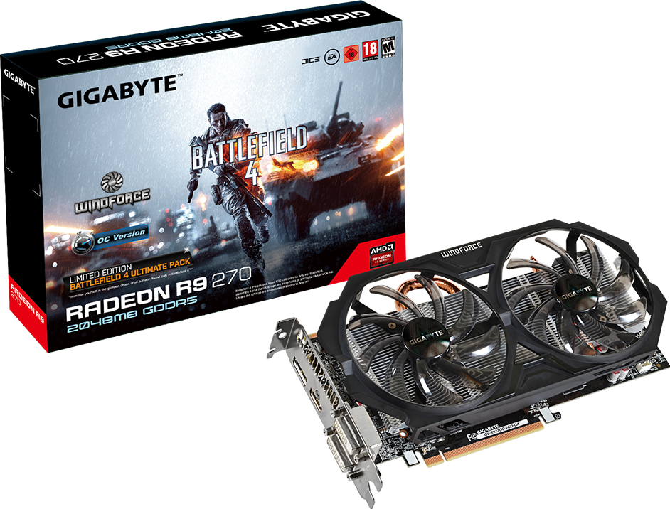 Graphics Card - GV-R927OC-2GD-GA