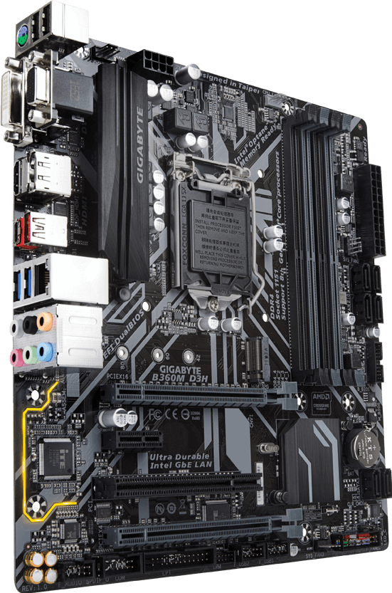 B360M D3H (Rev. 1.0) - GIGABYTE Sweden