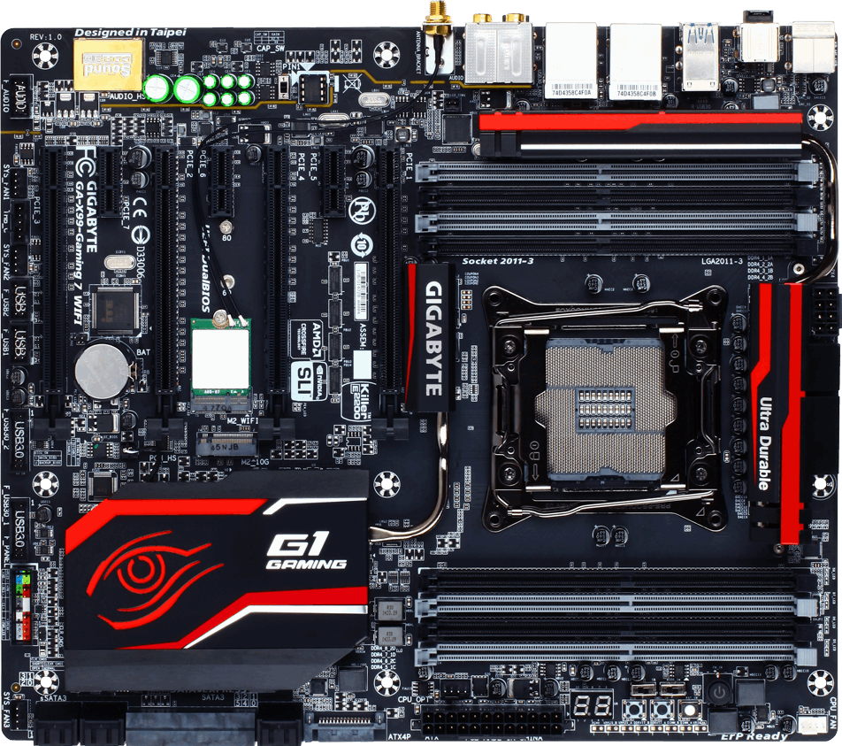 GA-X99-Gaming 7 WIFI (Rev. 1.0) 메인보드(M/B) - GIGABYTE Korea