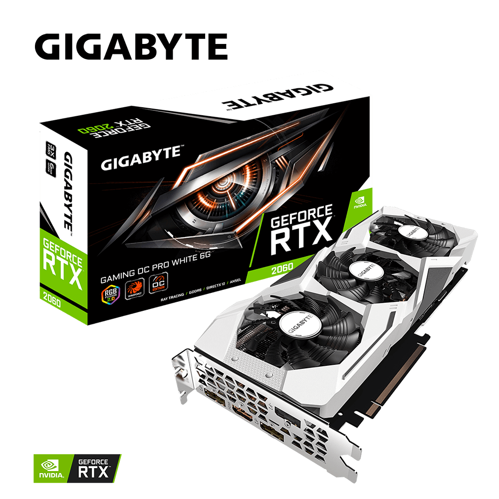 GeForce RTX™ 2060 GAMING OC PRO WHITE 6G｜AORUS - GIGABYTE USA