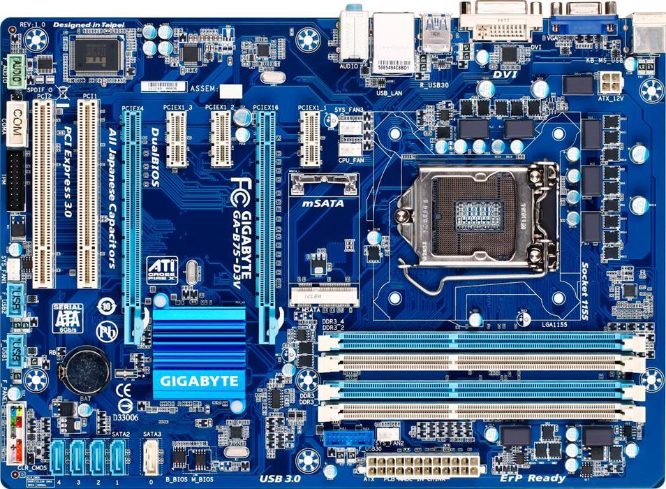 GA-B75-D3V (Rev. 1.0) マザーボード - GIGABYTE Japan