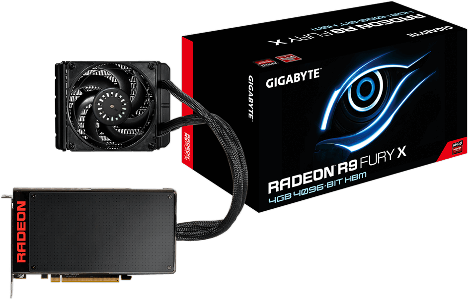 Graphics Card - GV-R9FURYX-4GD-B