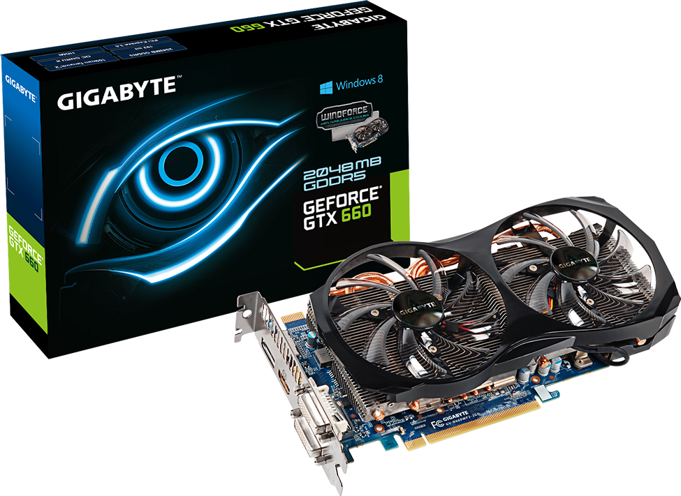 グラフィックスカード - GV-N660WF2-2GD