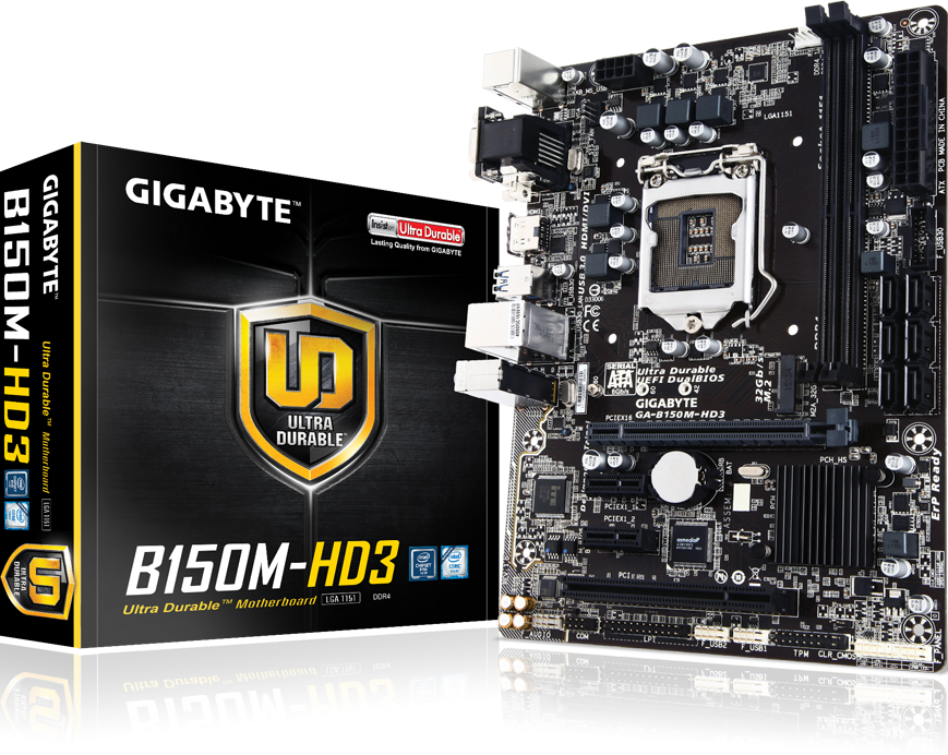 Moederbord - GA-B150M-HD3