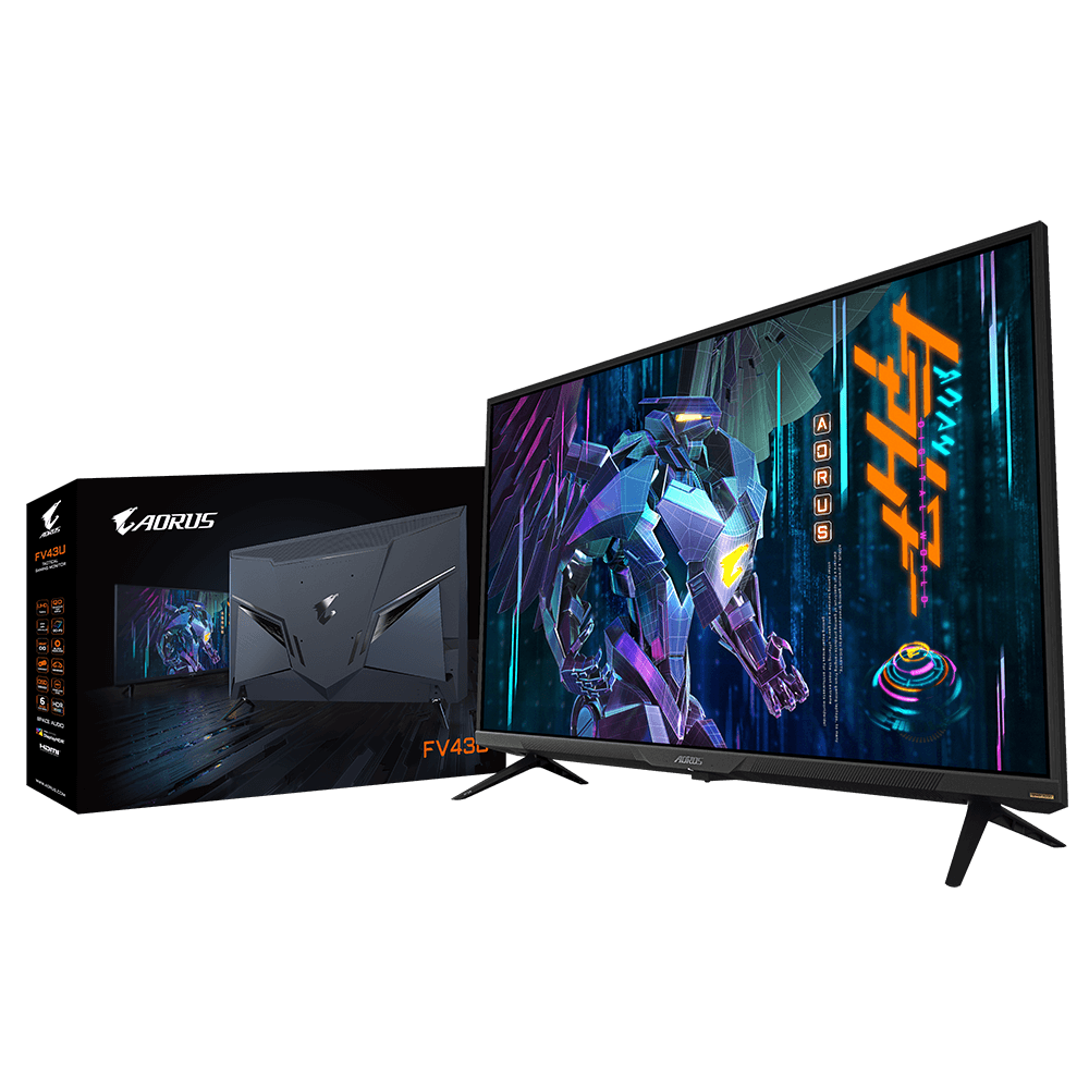 AORUS FV43U Gaming Monitor 主な特徴 | ディスプレイ - GIGABYTE Japan