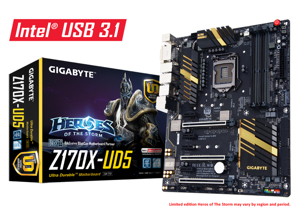 GA-Z170X-UD5 (rev. 1.0) Gallery | Motherboard - GIGABYTE Global