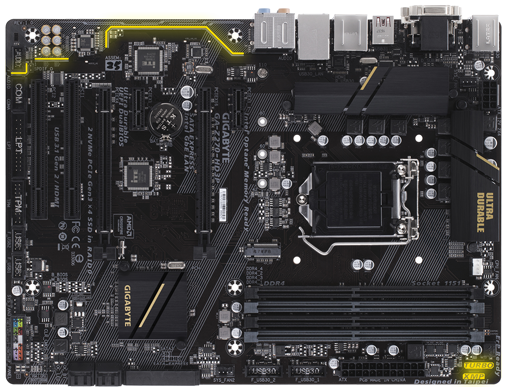 GA-Z270-HD3P｜GIGABYTE