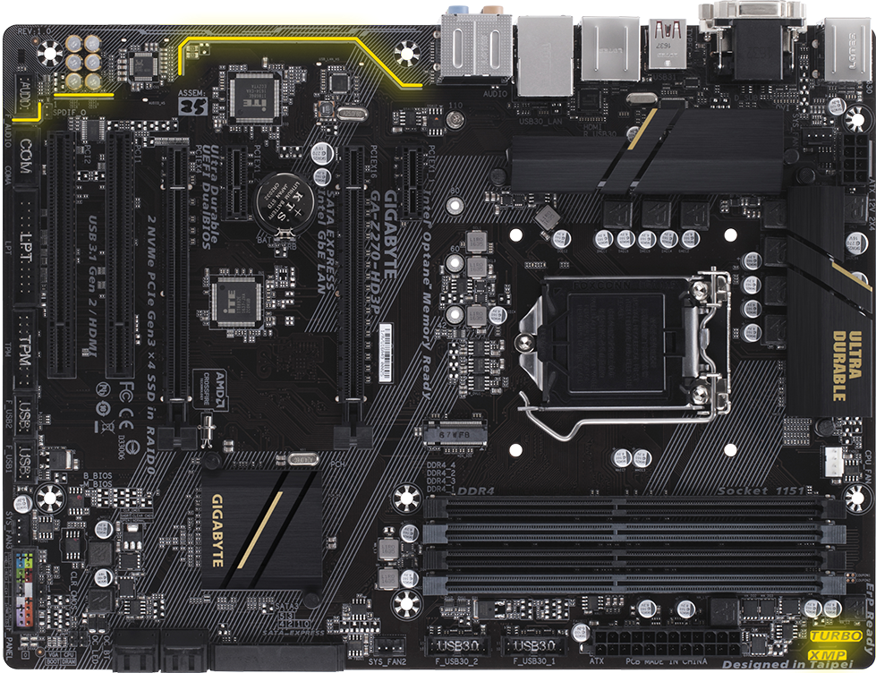 GA-Z170-HD3P/Core i7 6700/16G(DDR4)セット GA-Z270-HD3P (Rev. 1.0) - GIGABYTE Japan