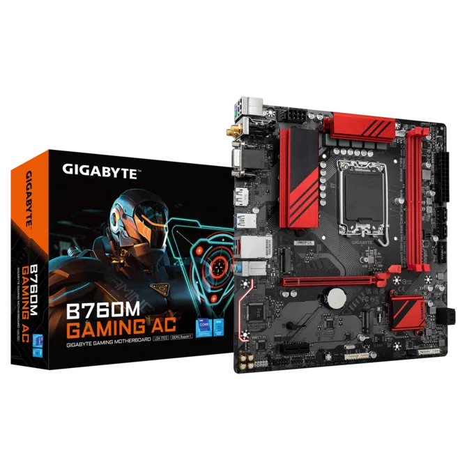 GIGABYTE B760M GAMING AC 1.3 WIFI DDR5