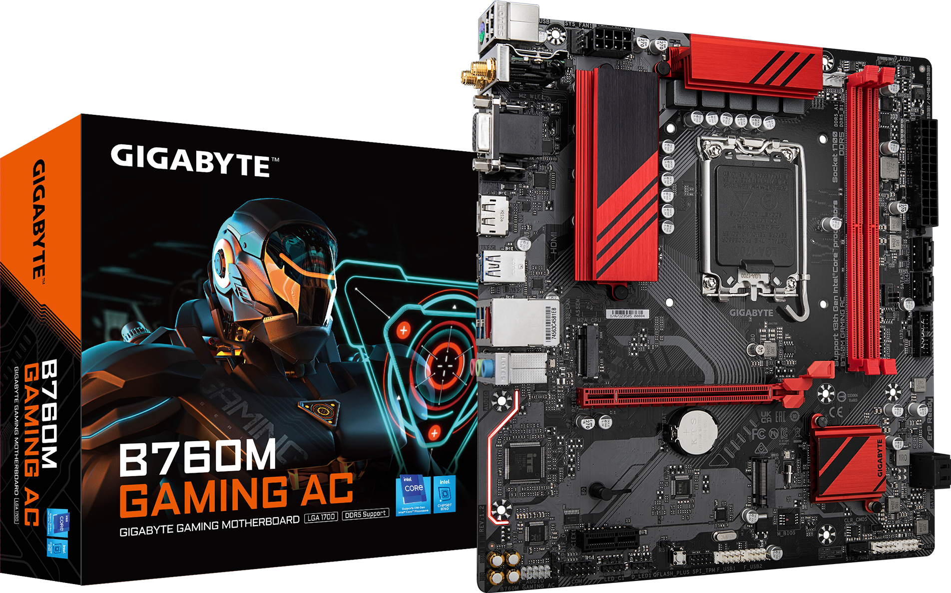 Placas-mãe - B760M GAMING AC