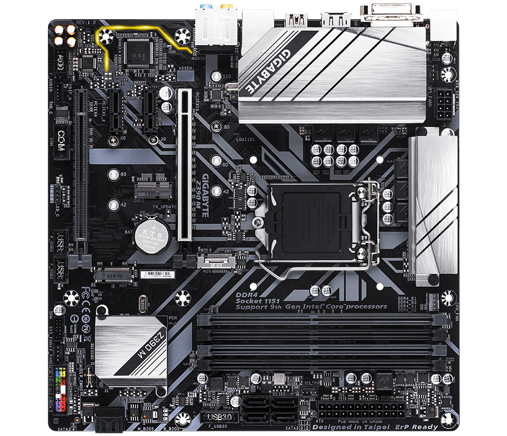 GIGABYTE - GIGABYTE　MicroATXマザーボード Z390 M GAMING rev. 1.0 元箱あり GIGABYTE - GIGABYTE MicroATXマザーボード Z390 M GAMING rev