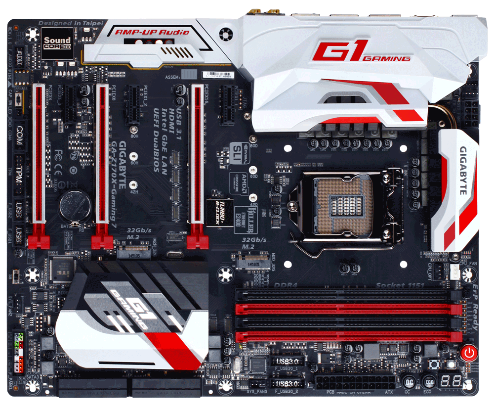 GA-Z170X-Gaming 7 (rev. 1.0) 概要 | マザーボード - GIGABYTE