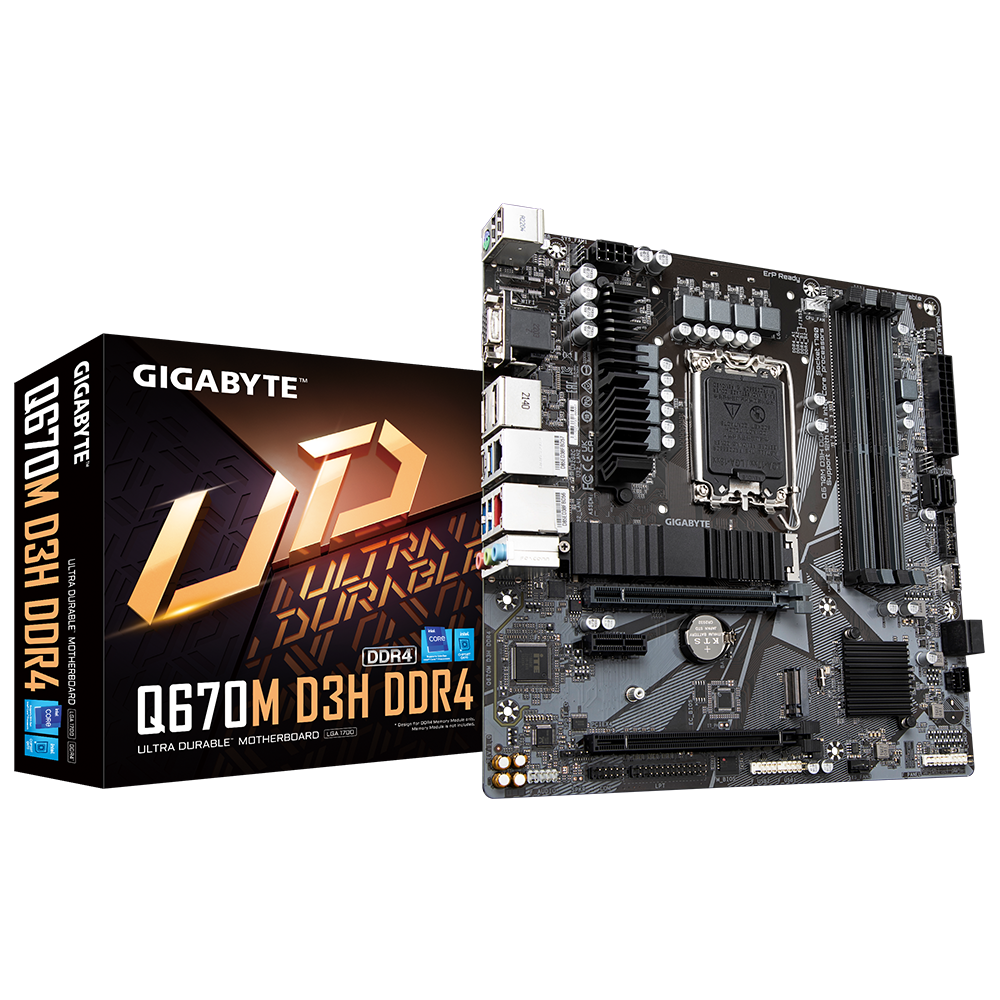 Q670M D3H DDR4 (rev. 1.0) Key Features | Motherboard - GIGABYTE Global