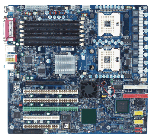 GIGABYTE Gigabyte GA-9ITDW REV:1.2 Server Motherboard Socket 604 System Board 