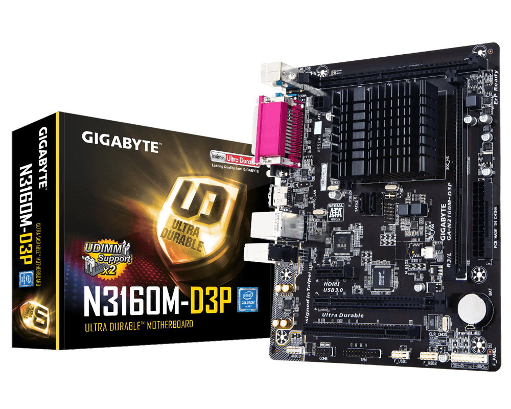 GA-N3160M-D3P｜AORUS - GIGABYTE ประเทศไทย