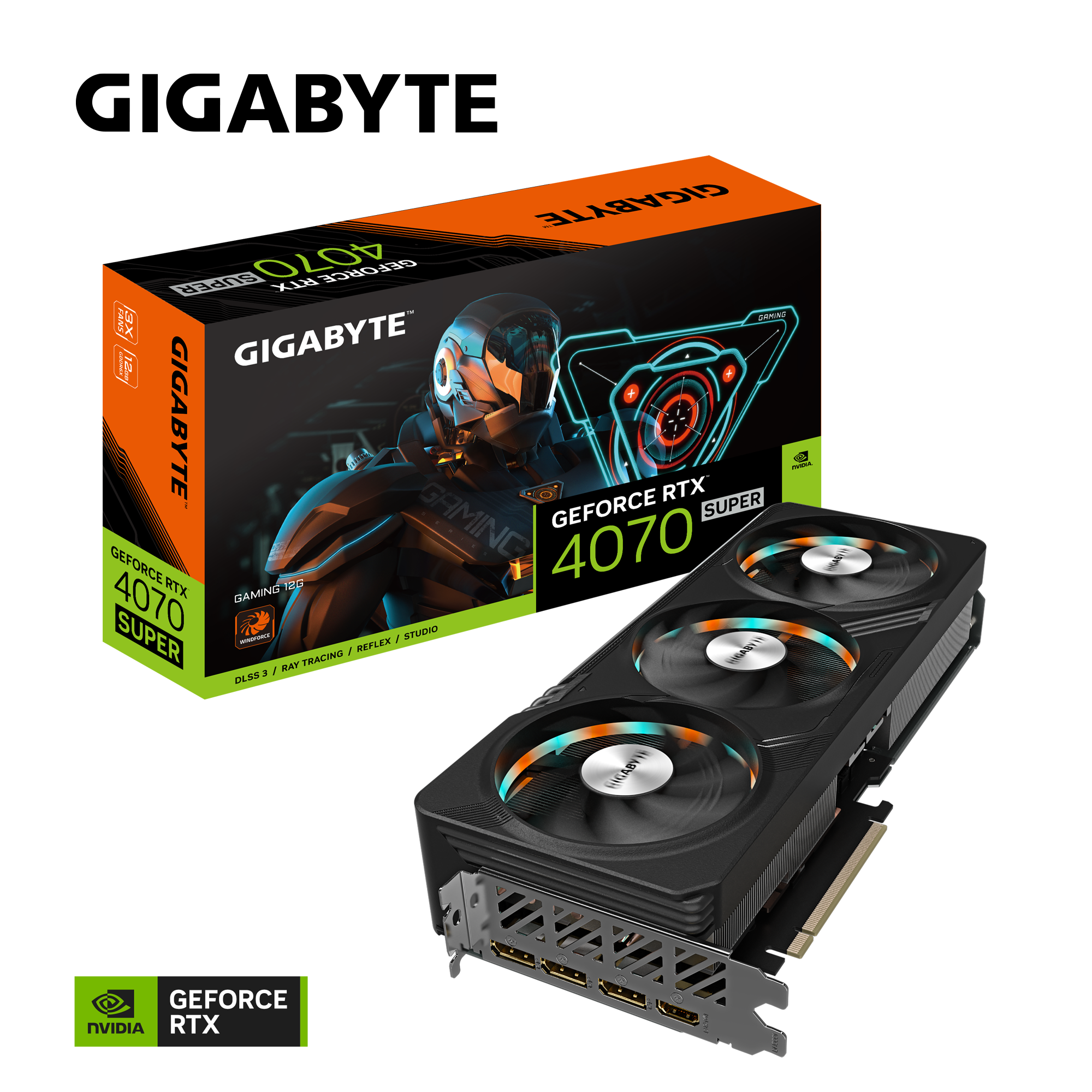 GeForce RTX™ 4070 SUPER GAMING 12G｜AORUS - GIGABYTE Fiji