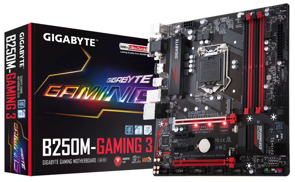 GA-B250M-Gaming 3 (rev. 1.0) Key Features | Motherboard - GIGABYTE Global