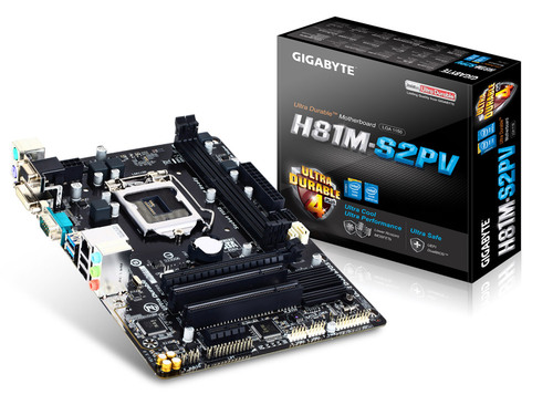 Gigabyte ga h81m s2pv обзор