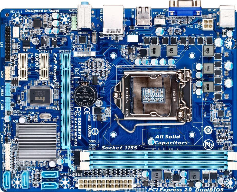 Placas Base - GA-H61M-DS2