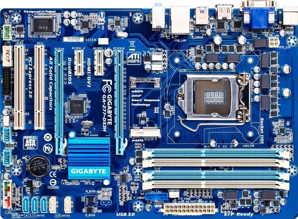 GA-Z77-DS3H (Rev. 1.0) Motherboard - GIGABYTE U.S.A.