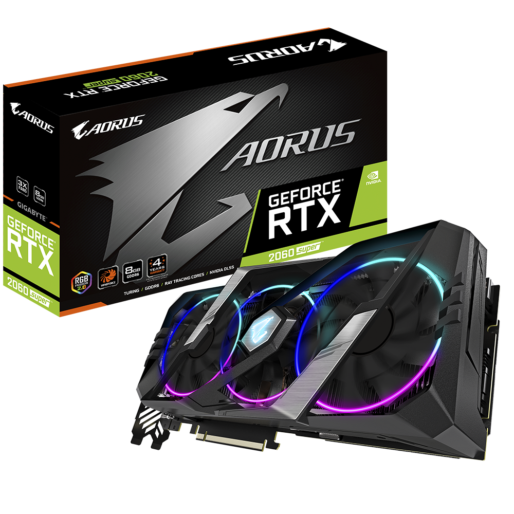 AORUS GeForce RTX 2060 SUPER 8G rev. 1.0 Key Features