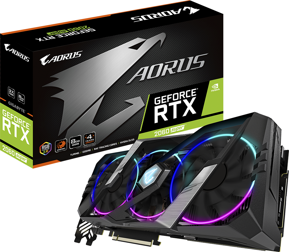 顯示卡 - AORUS GeForce® RTX 2060 SUPER™ 8G
