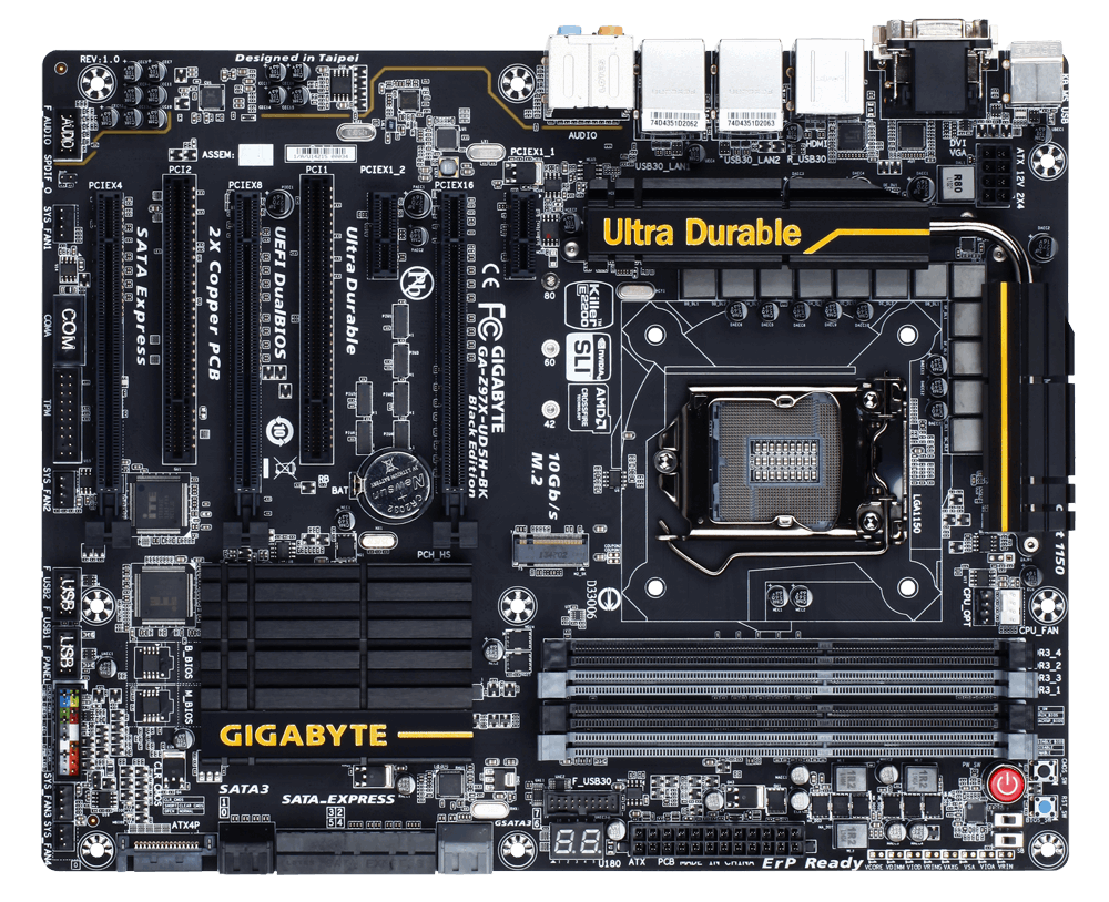 GA-Z97X-UD5H-BK (rev. 1.0) 概要 | マザーボード - GIGABYTE Japan