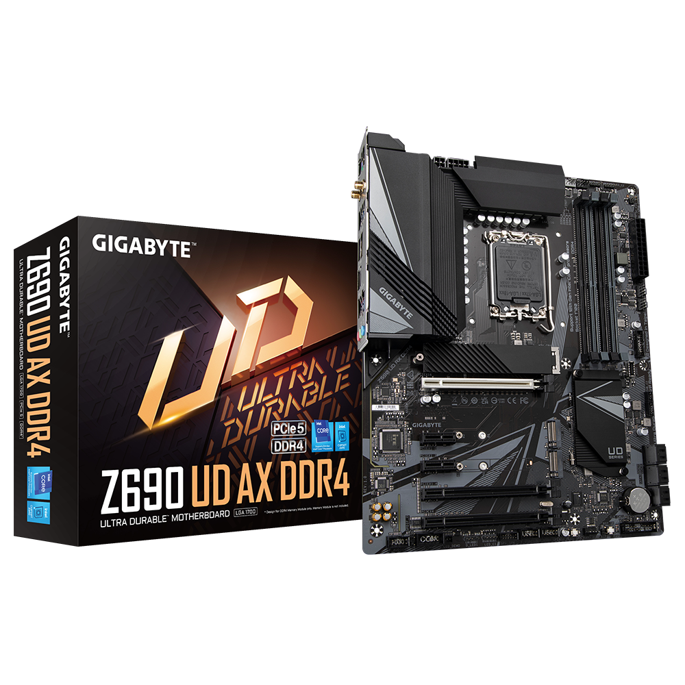  GIGABYTE Z690 UD AX DDR4 (LGA 1700/ Intel Z690/ ATX