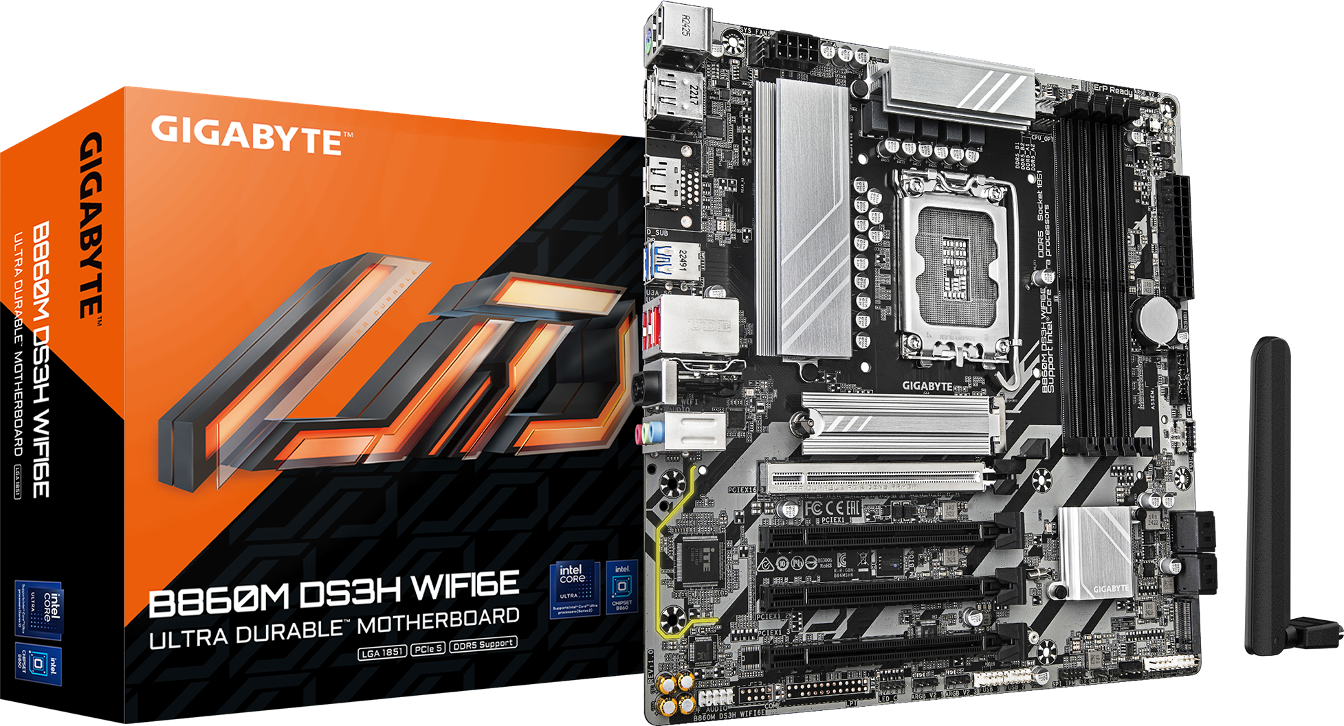GIGABYTE B860M DS3H WIFI6 マザーボード B860M DS3H WIFI6E (Rev. 1.x) Motherboard - GIGABYTE Global