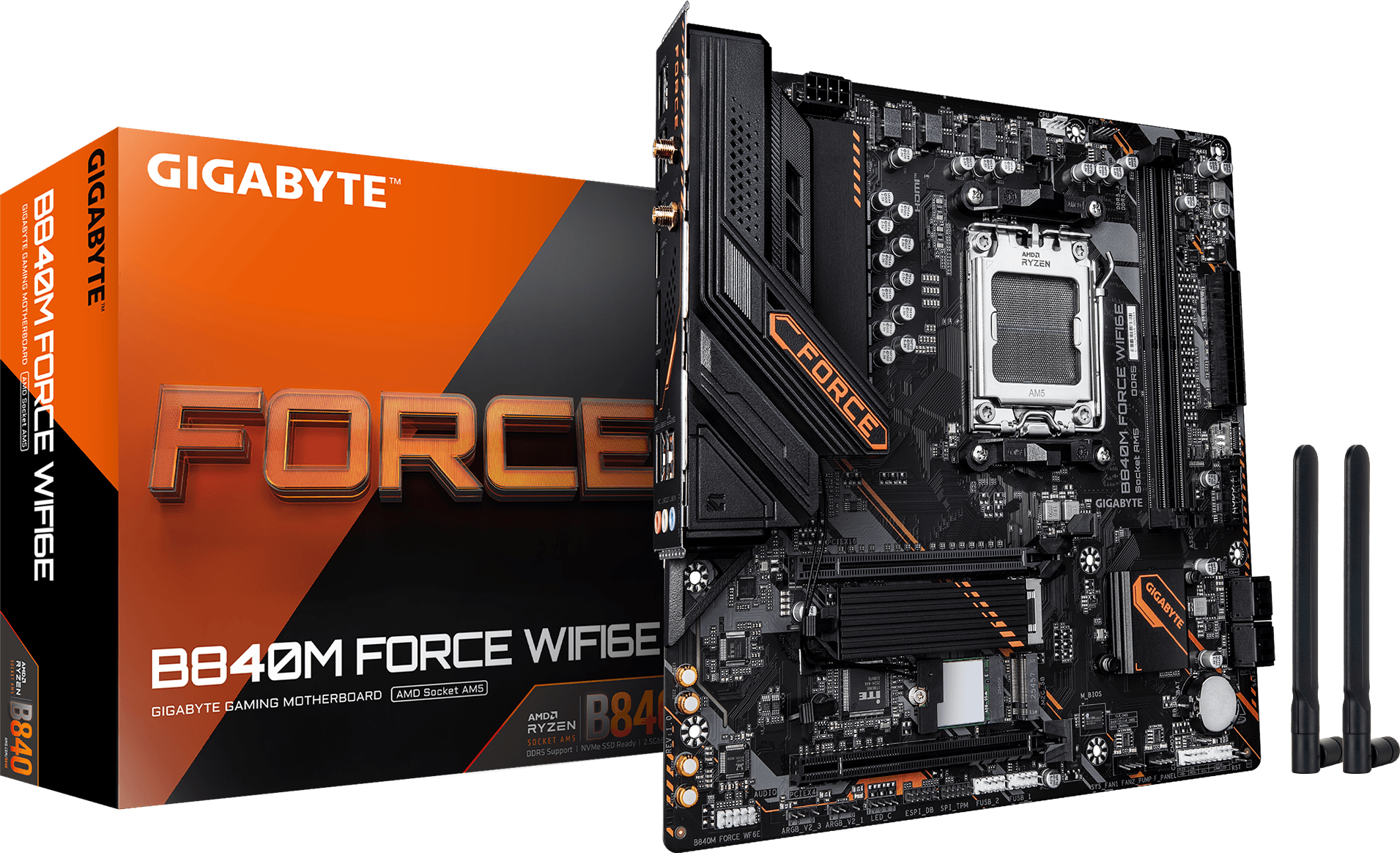 B840M FORCE WIFI6E マザーボード - GIGABYTE Japan