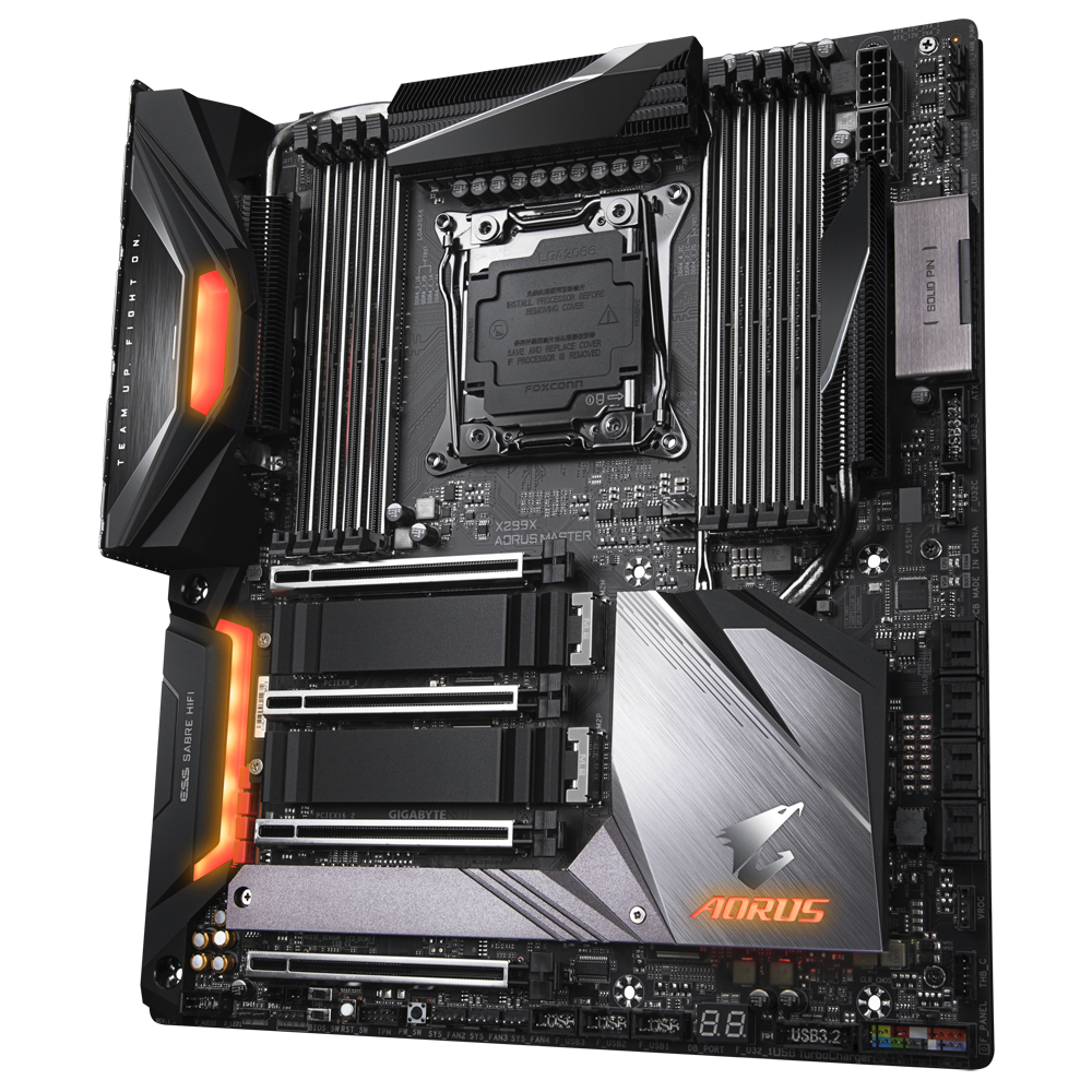 X299X AORUS MASTER (rev. 1.x) 主な特徴 | マザーボード