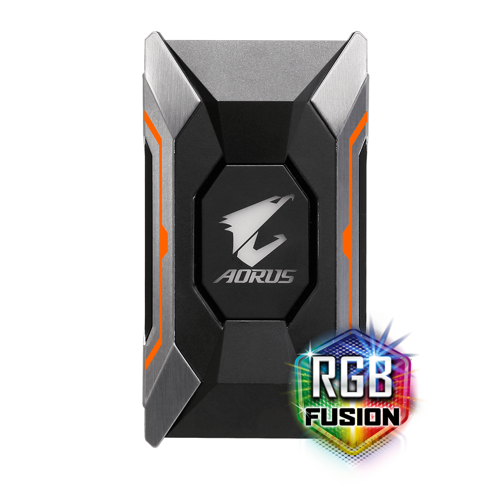 AORUS SLI HB bridge RGB 2 slot spacing Key Features Graphics