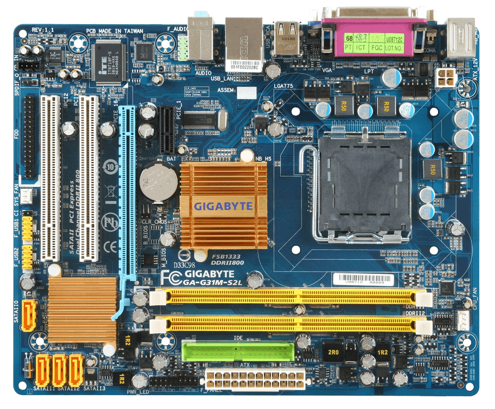 GA-G31M-S2L (rev. 1.1/2.0) Overview | Motherboard - GIGABYTE Global