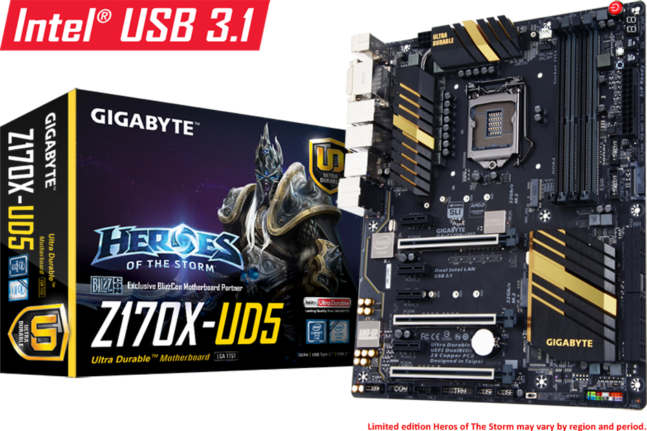 مادربرد - GA-Z170X-UD5
