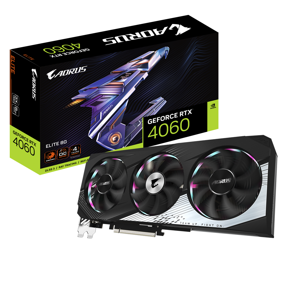 AORUS GeForce RTX™ 4060 ELITE 8G