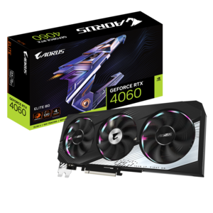  GIGABYTE GeForce RTX 4060 AERO OC 8G Graphics Card, 3X  WINDFORCE Fans, 8GB 128-bit GDDR6, GV-N4060AERO OC-8GD Video Card :  Electronics