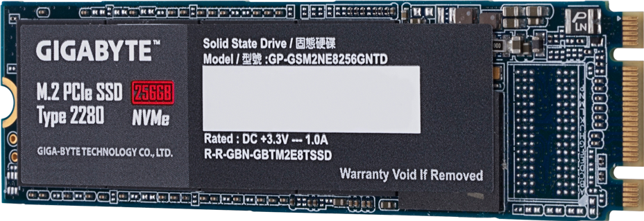 GIGABYTE M.2 PCIe SSD 256GB - GIGABYTE U.S.A.