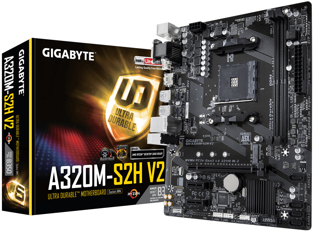 GAA320MS2H V2 (rev. 1.x) Key Features Motherboard GIGABYTE Global