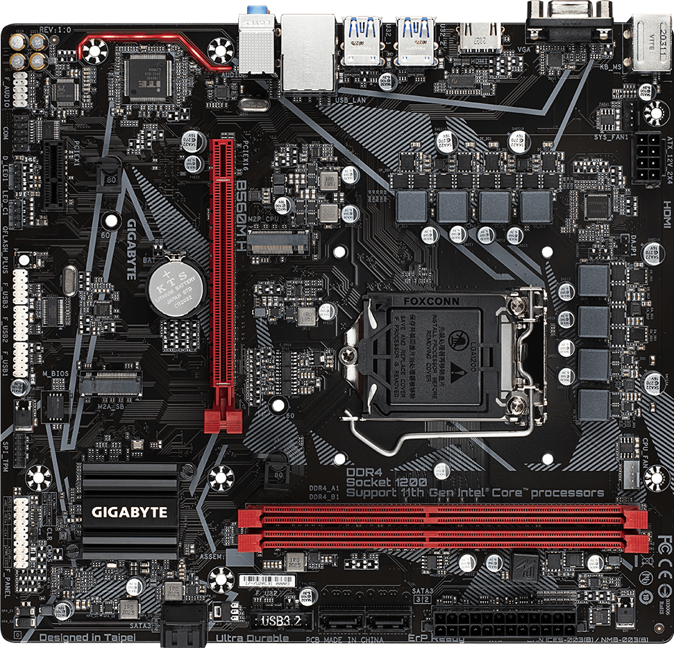 Intel Core i3 10100、GIGABYTE B560M ジャンク GIGABYTE B560M DS3H (LGA 1200/ Intel/ B560/ Micro-ATX/Dual M.2