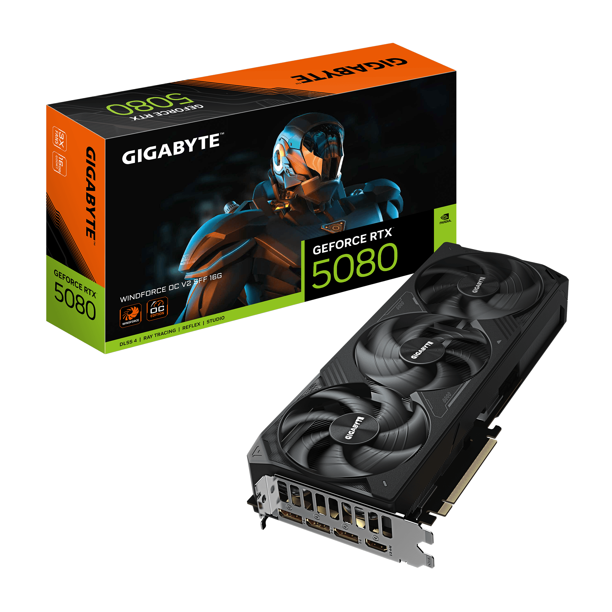 GeForce RTX­­™ 5080 WINDFORCE OC V2 SFF 16G