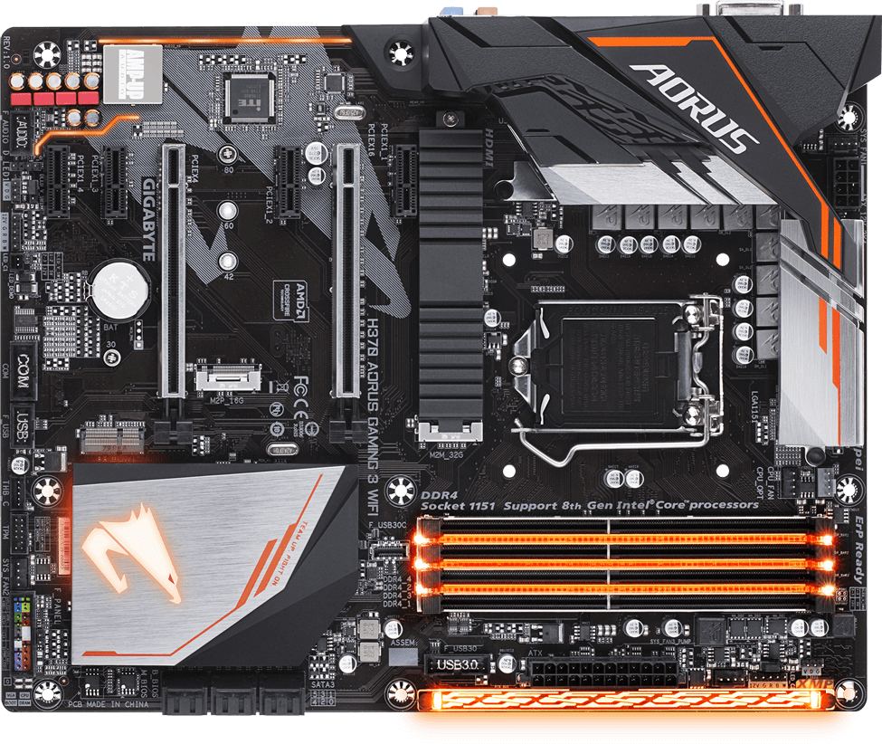 H370 AORUS GAMING 3 WIFI (Rev. 1.0) - GIGABYTE Global