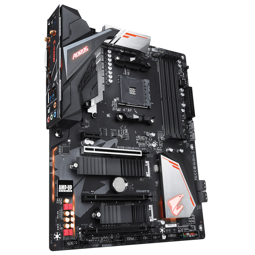 B450 AORUS PRO WIFI (rev. 1.x) フォトギャラリー | マザーボード ...