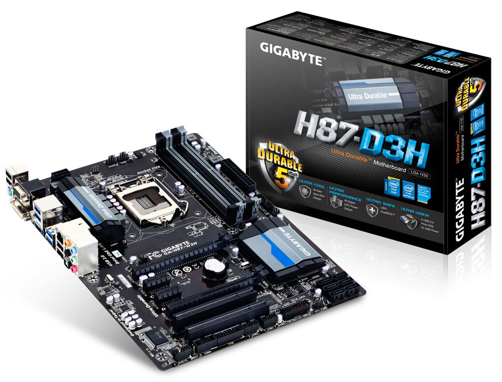 動作品 マザーボード GIGABYTE GA-H87-D3H #54-