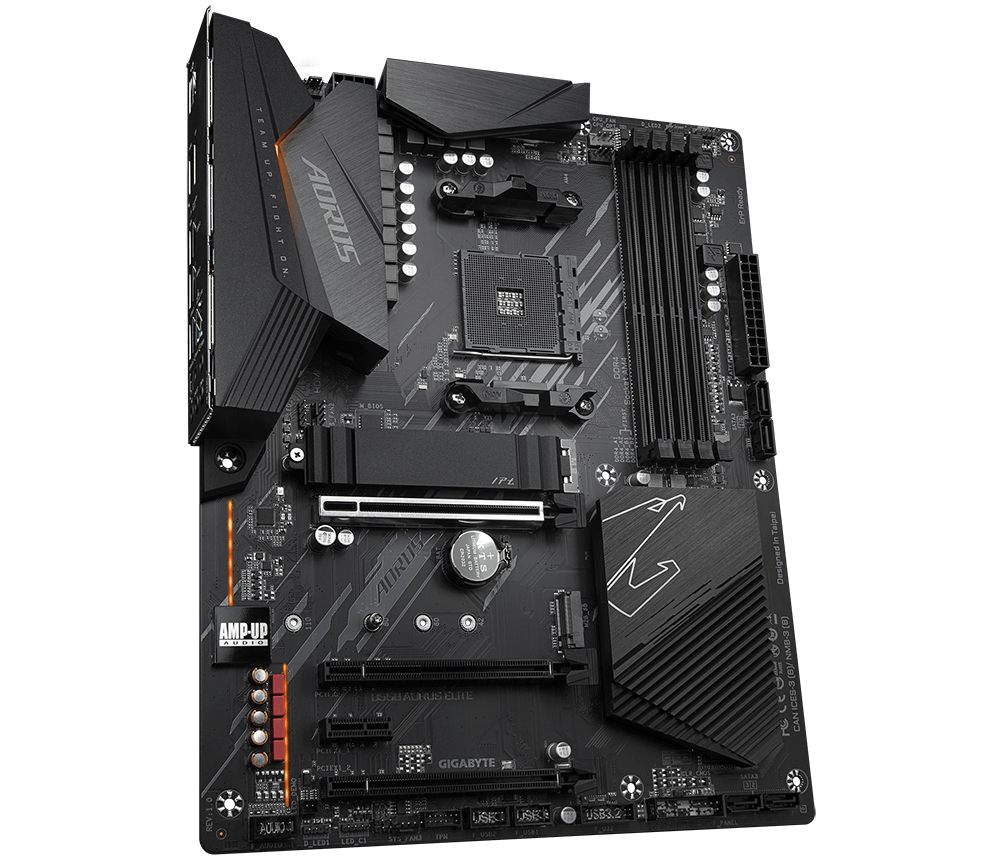 GIGABYTE社製B550マザーボード B550AORUS ELITE B550 AORUS ELITE (rev. 1.0) Key Features | Motherboard