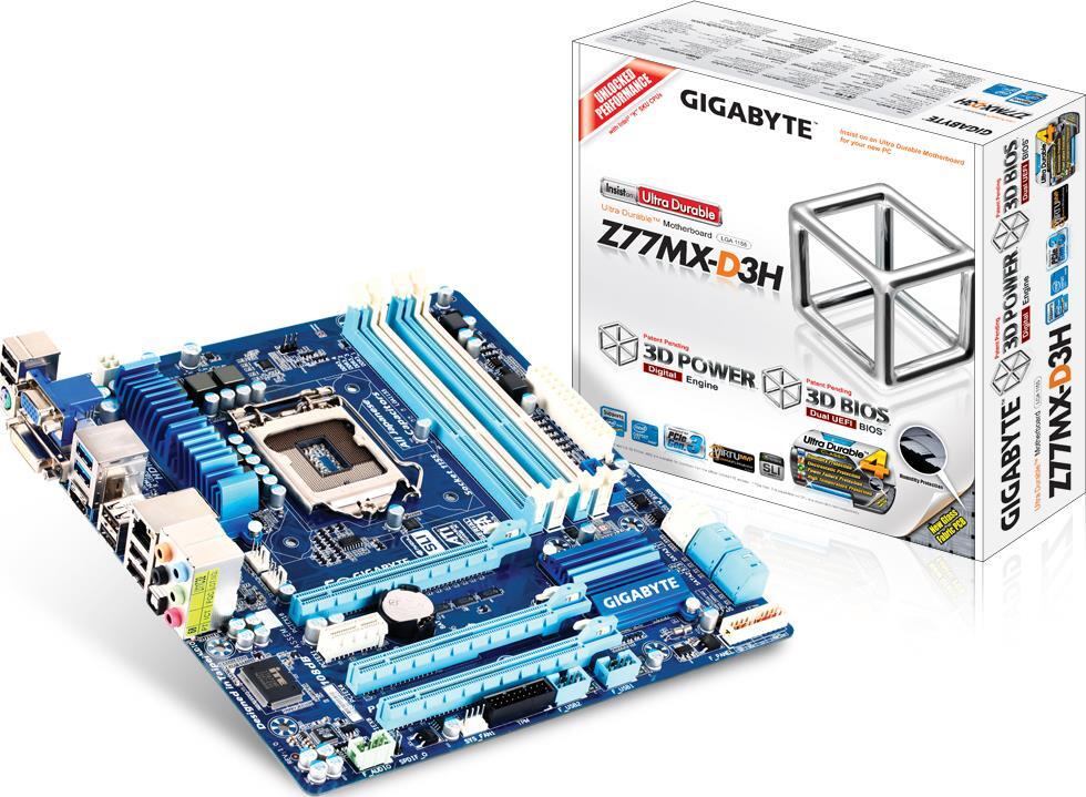 Motherboard - GA-Z77MX-D3H
