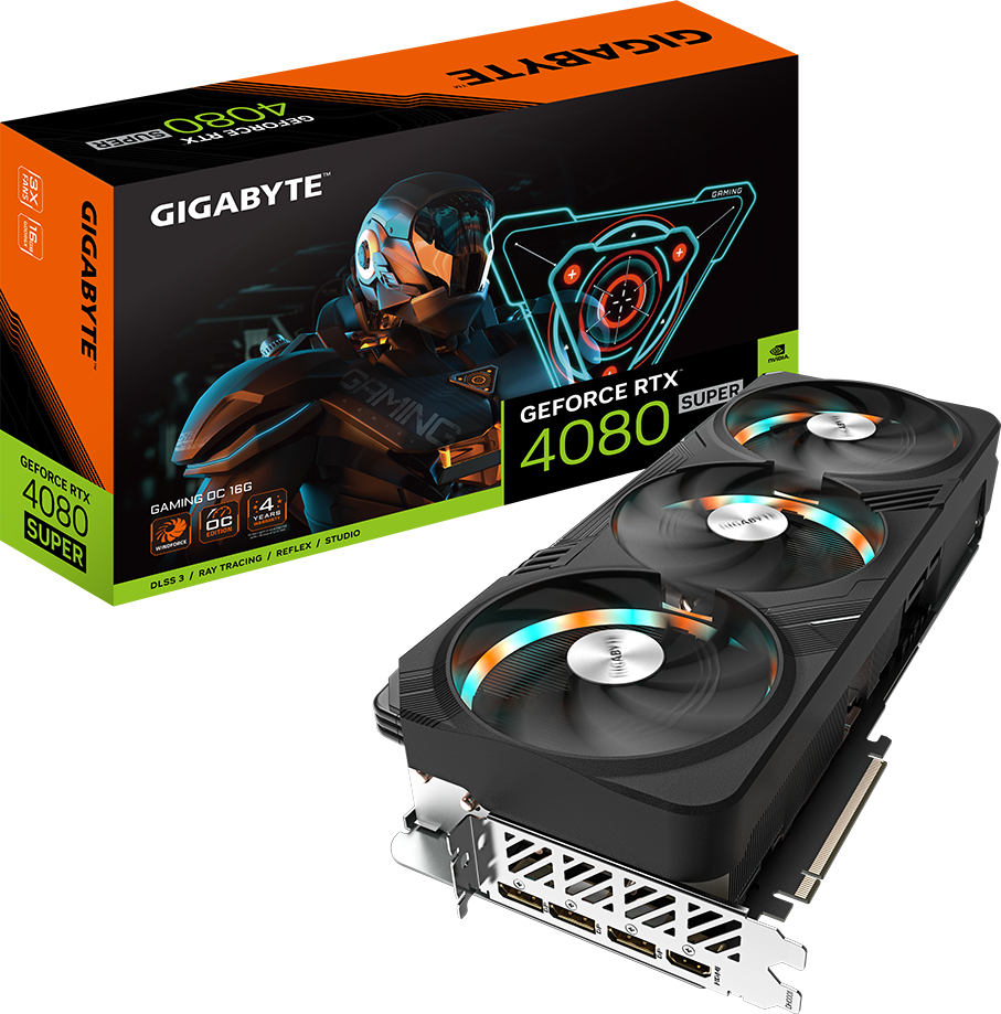 グラフィックボード・グラボ・ビデオカード GIGABYTE RTX 4080 SUPER 16GB GeForce RTX™ 4080 SUPER GAMING OC 16G - GIGABYTE Global