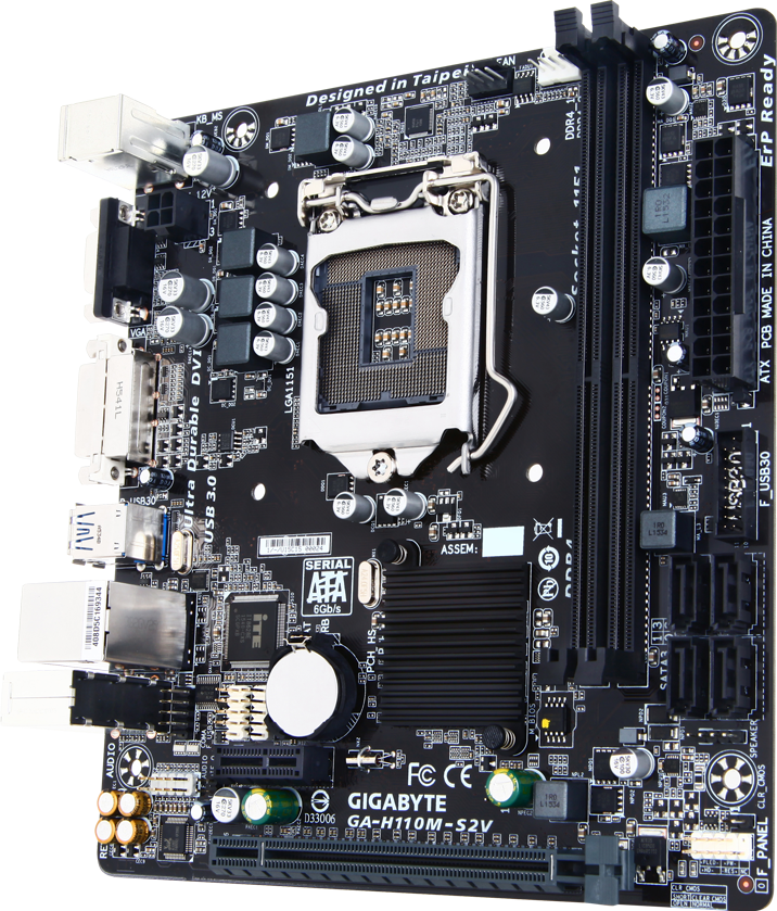 GA-H110M-S2V (Rev. 1.0) Plăci de bază - GIGABYTE Romania