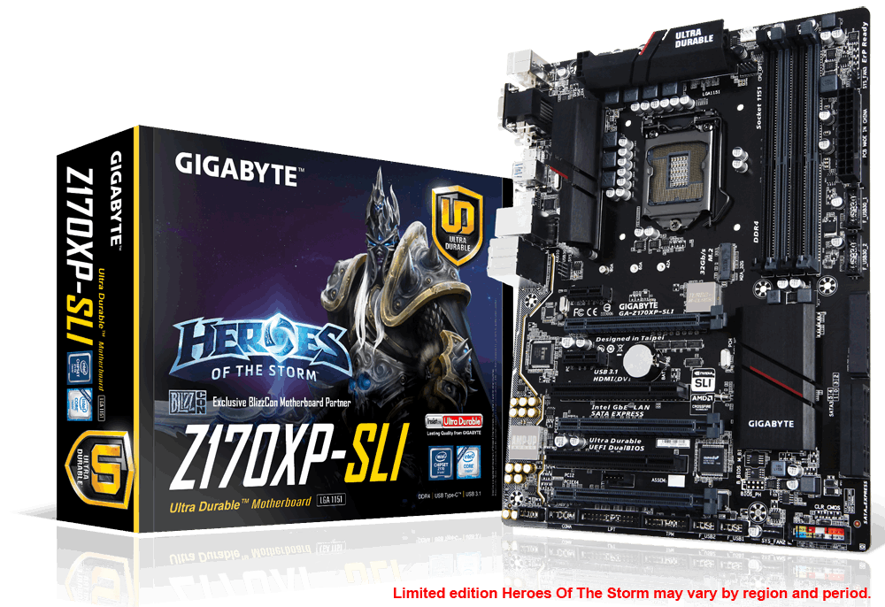 GA-Z170XP-SLI (rev. 1.0) Overview | Motherboard - GIGABYTE Global